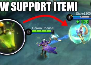 Hero Healer Semakin Jaya, Penjelasan Flask Of Oasis Item Baru Di Mobile Legends!