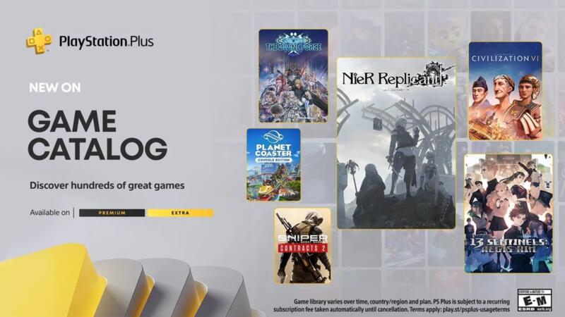 Katalog PS Plus Extra & Deluxe September 2023