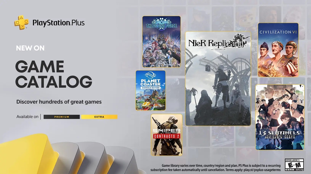 PS Plus Extra e Deluxe de Março de 2023