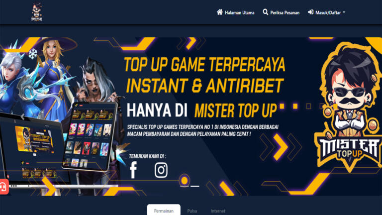 Cara Top Up Higgs Domino Di Mister Top Up 3