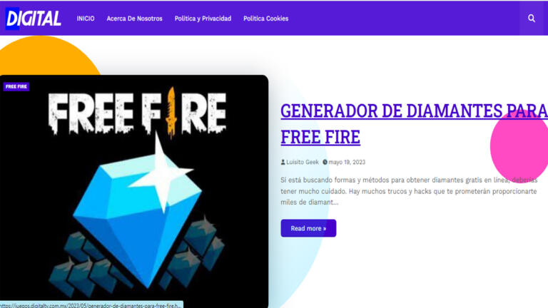 Juegos Digital TV MX FF: Dapatkan Diamond Free Fire Gratis! 1 Juegos Digital TV MX FF: Dapatkan Diamond Free Fire Gratis!