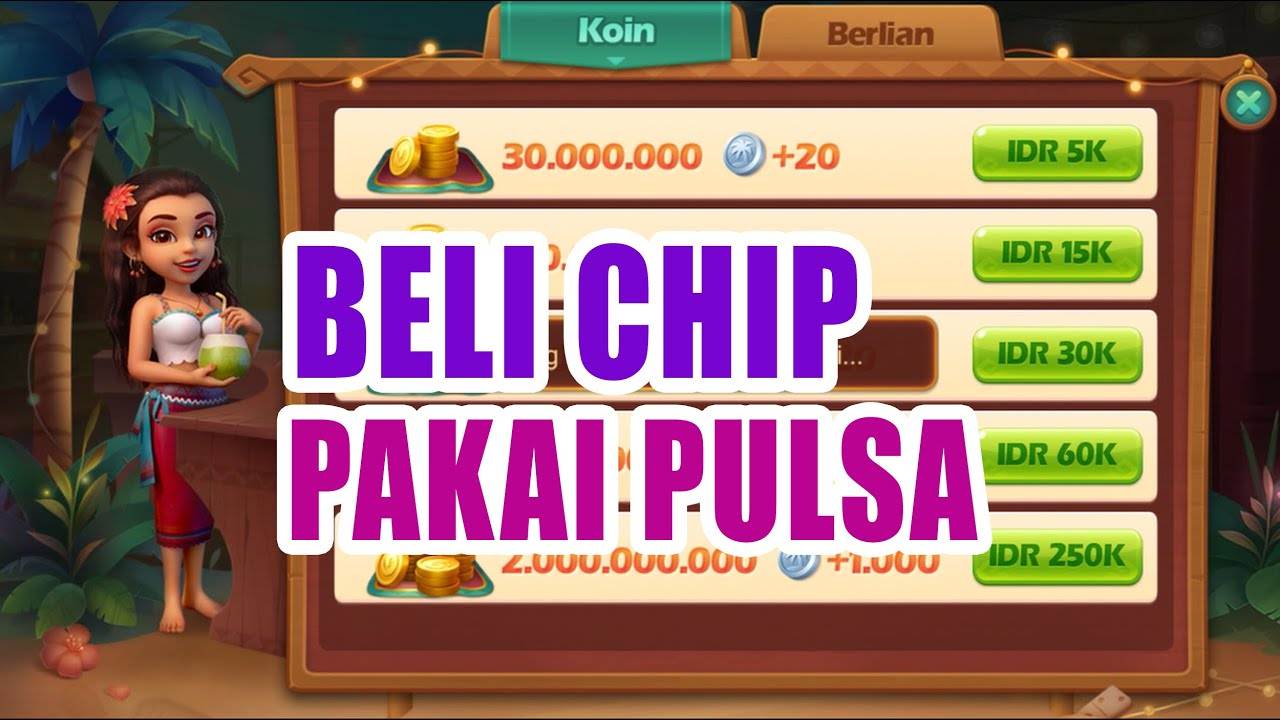Top Up Chip Ungu Higgs Domino Murah Via Pulsa 2