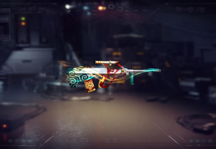 AUG Roaring Gunfighter Free Fire