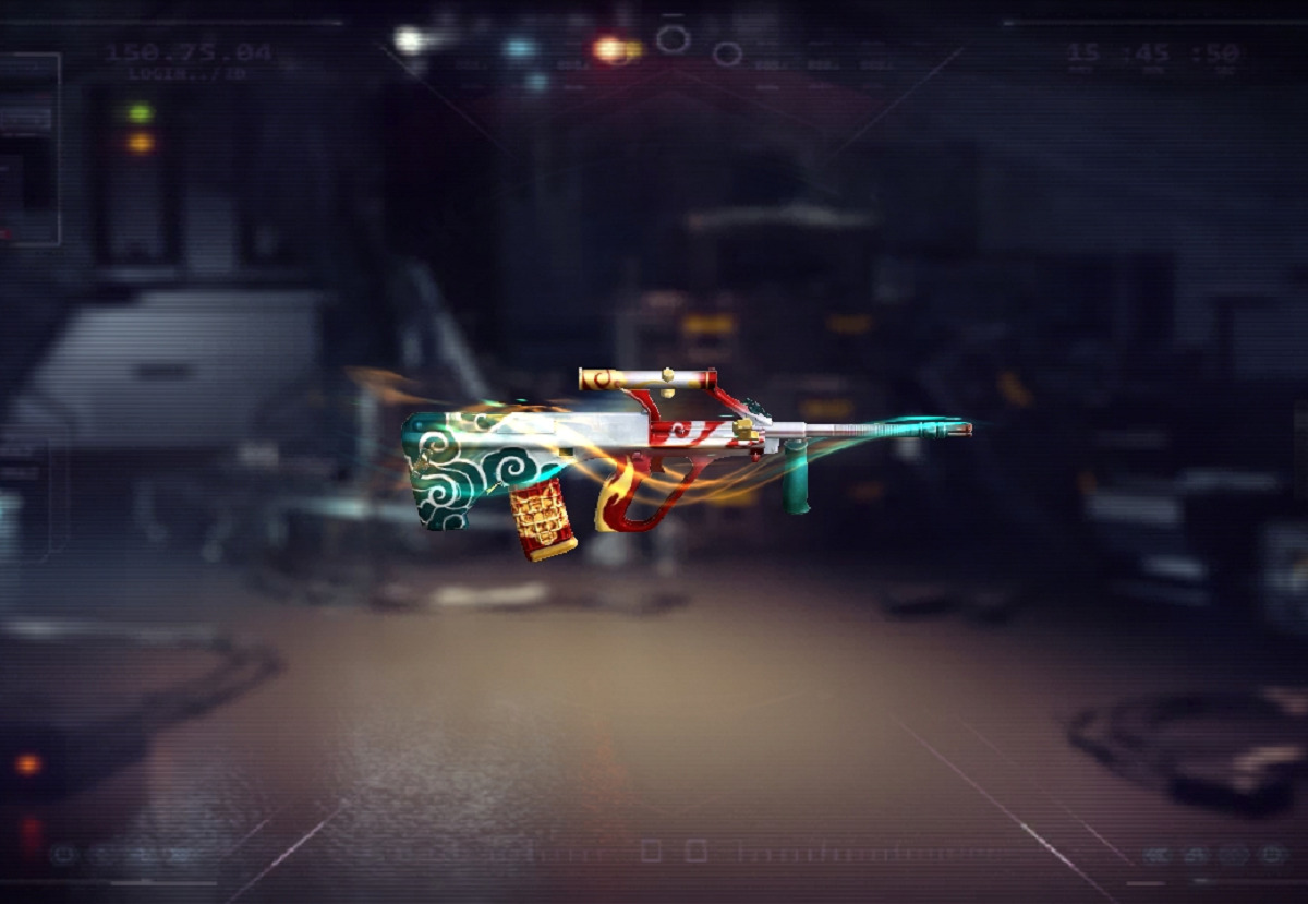 Cara Mendapatkan AUG Roaring Gunfighter Dalam Event FF 2023 Moco Store Terbaru 1 AUG Roaring Gunfighter Free Fire