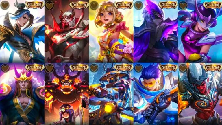 Inilah Hero Di Ml Yang Punya Skin Collector!