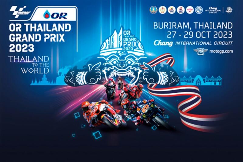 Poster Resmi MotoGP Thailand 2023 | Tiket.com