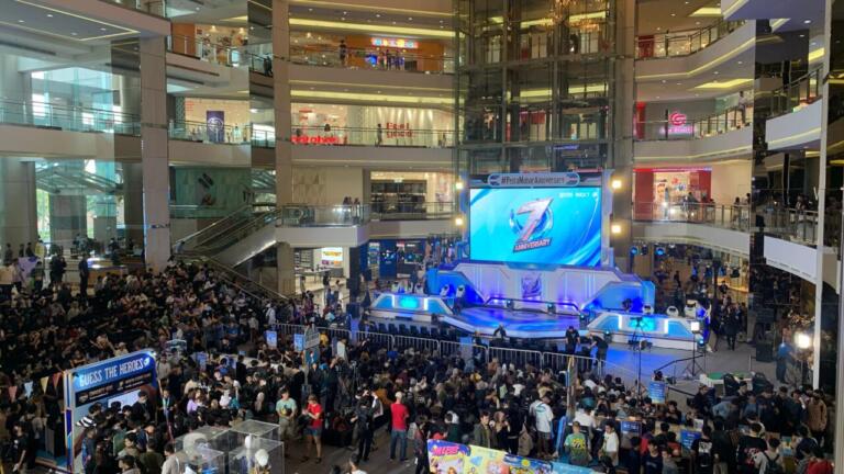 Suasana Pesta Mabar Anniversary Di Mall Taman Anggrek