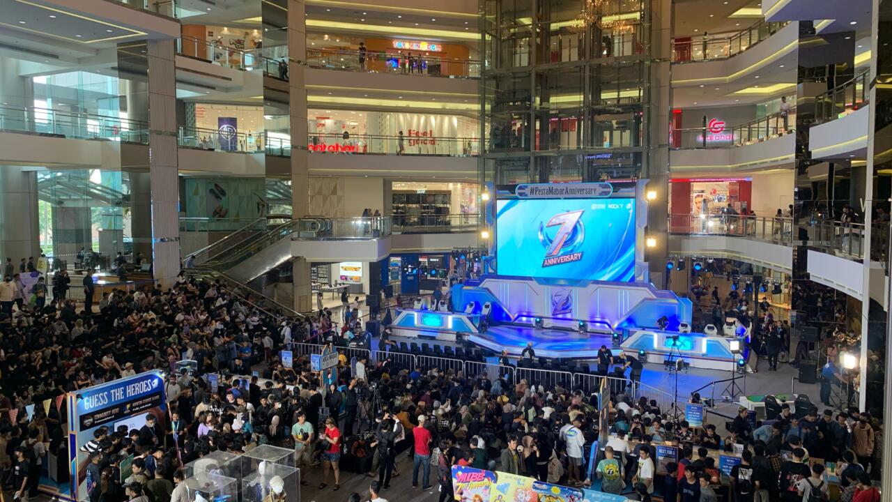 'Pesta Mabar Anniversary' Jadi Ajang Perayaan Ultah Ke-7 MLBB 1 Suasana Pesta Mabar Anniversary Di Mall Taman Anggrek