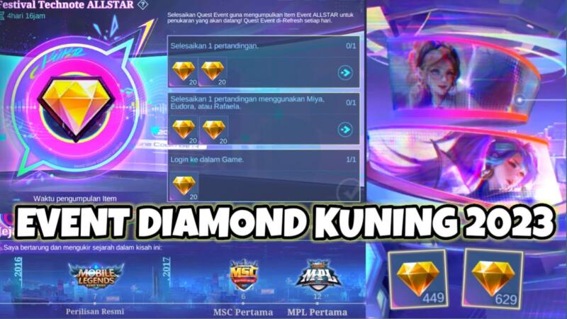 Cara Menggunakan Diamond Kuning Ml