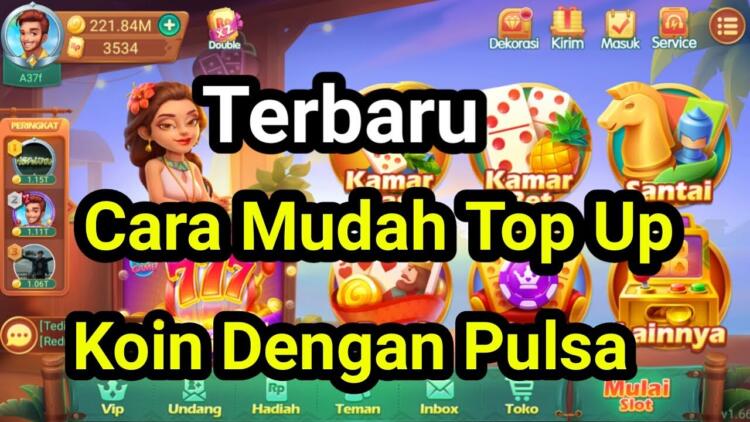Cara Top Up Higgs Domino Pakai Pulsa 4