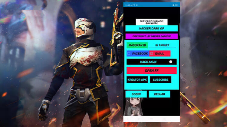 Hack Dark Vip Apk By V Gaming Ff 2