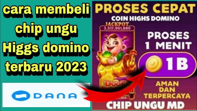 Top Up Chip Ungu Higgs Domino Dana 2