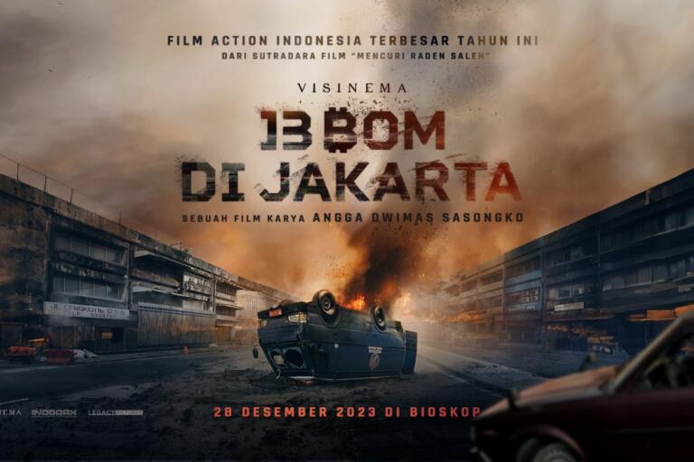 Film 13 Bom di Jakarta Rilis Poster Resmi & Trailer Perdananya