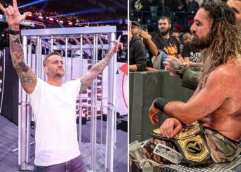 CM Punk Seth Rollins