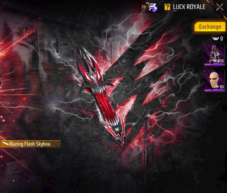 Blazing Flash Skyboard Free Fire | Garena