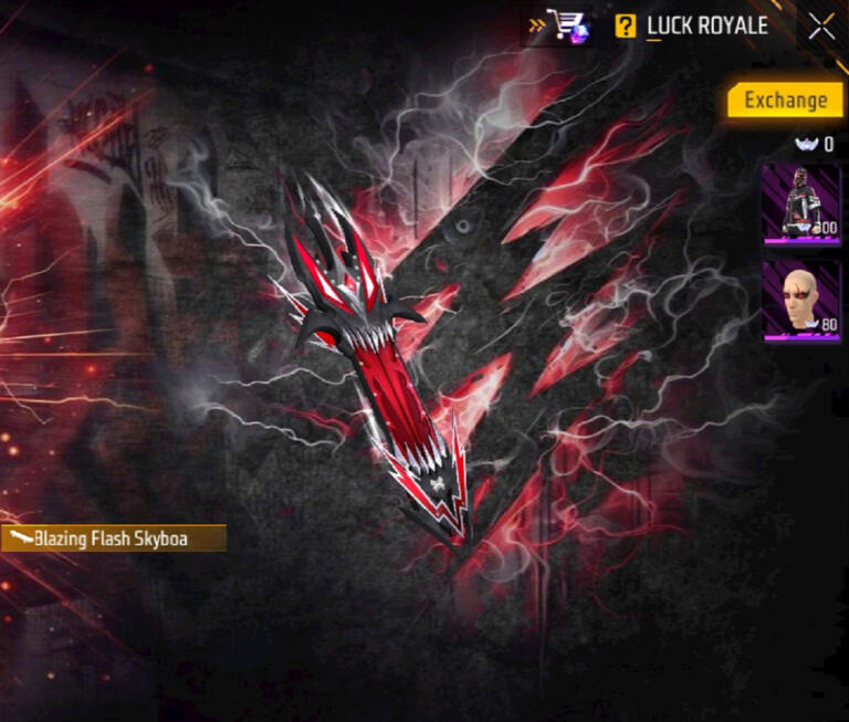 Blazing Flash Skyboard Free Fire | Garena