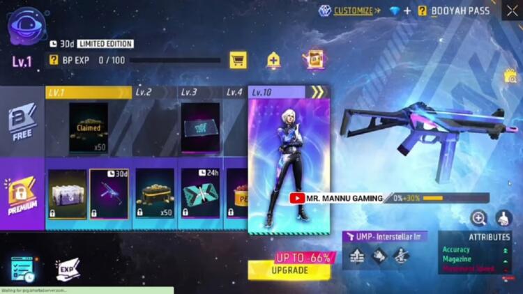 Bocoran event FF 2023 Booyah Pass Season 12 | MR. MANNU GAMING, YouTube