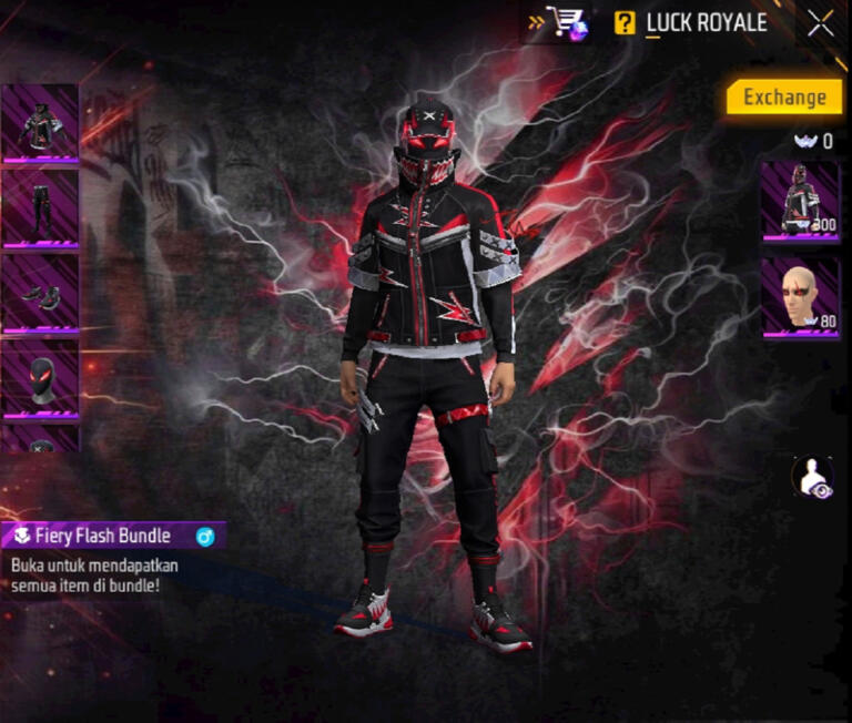 Bundle FF Fiery Flash | Garena