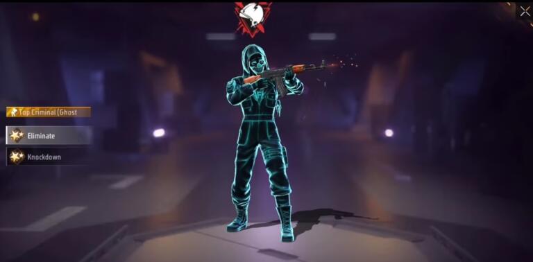 Bundle FF Top Criminal (Ghost) | Garena