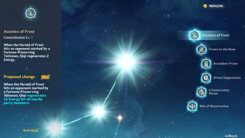Constellation-6-yang-kurang-bagus | alasan Qiqi dibenci player Genshin Impact