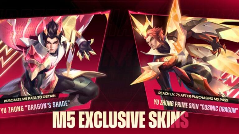 Harga Skin Yu Zhong M5 Mobile Legends, Dapatkan Patung Action Figure Exclusive