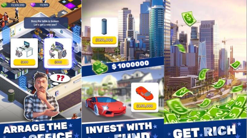 Idle Office Tycoon MOD APK 2023 Unlimited Money