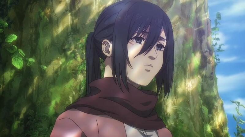 Mikasa-yang-mengunjungi-makam-eren | perbedaan ending Attack on Titan