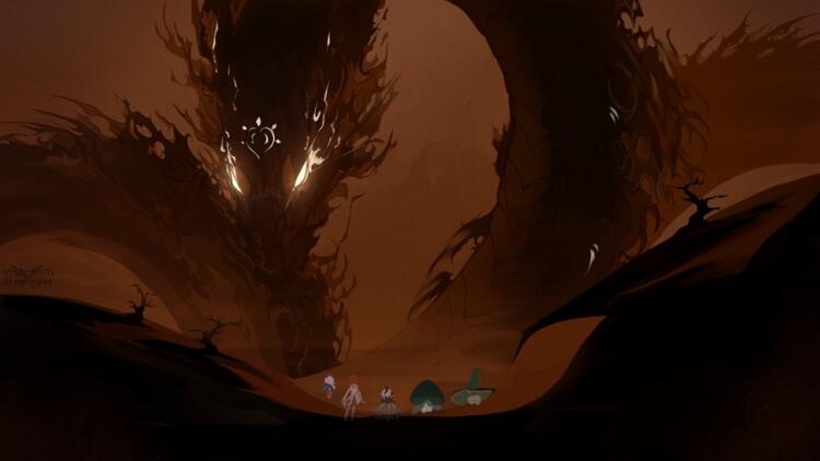 Naga Kuno Yang Ada Di Genshin Impact!