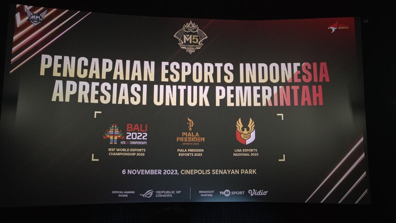 Bersama PB ESI, Moonton Dukung 2 Tim Indonesia di M5