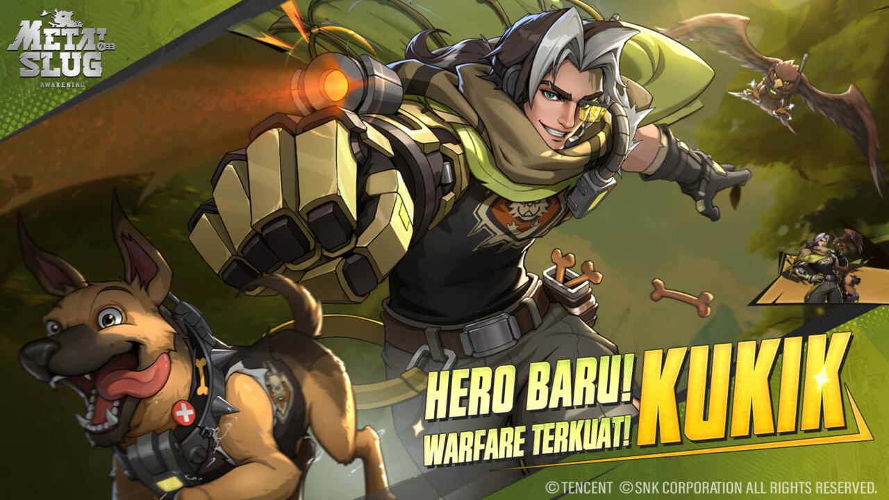 Kukik, Hero Baru yang Siap Mengguncang Dunia Metal Slug: Awakening