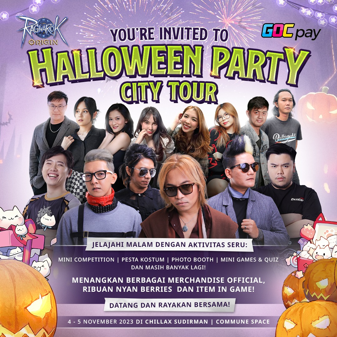 Serukan Momen Halloween Tahun Ini Bersama Ragnarok Origin Pada Acara Community Gathering Party Pertama Kali di Indonesia 4 Serukan Momen Halloween Tahun Ini Bersama Ragnarok Origin Pada Acara Community Gathering Party Pertama Kali di Indonesia