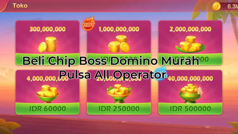 Beli Chip Boss Domino 1
