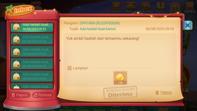 Codashop Domino Koin Emas 3