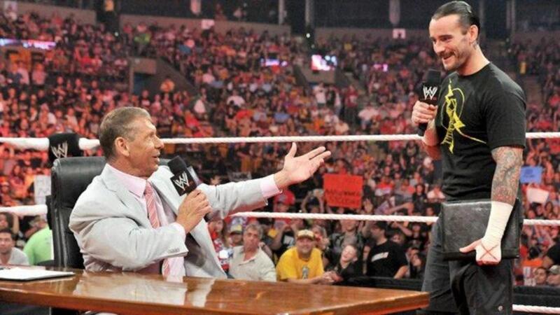 vince mcmahon cm punk
