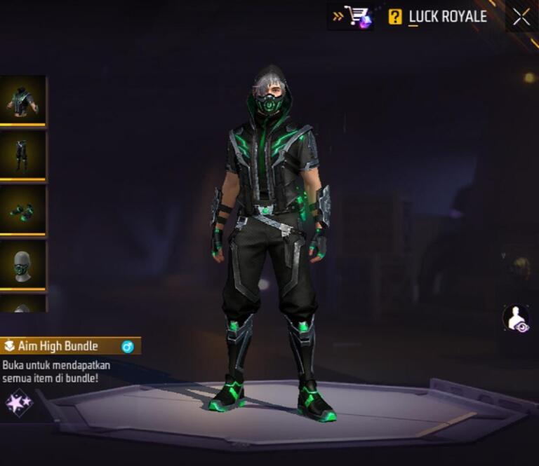 Bundle FF Aim High | Garena