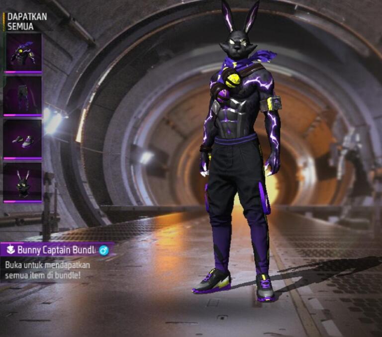 Bundle FF Bunny Captain | Garena