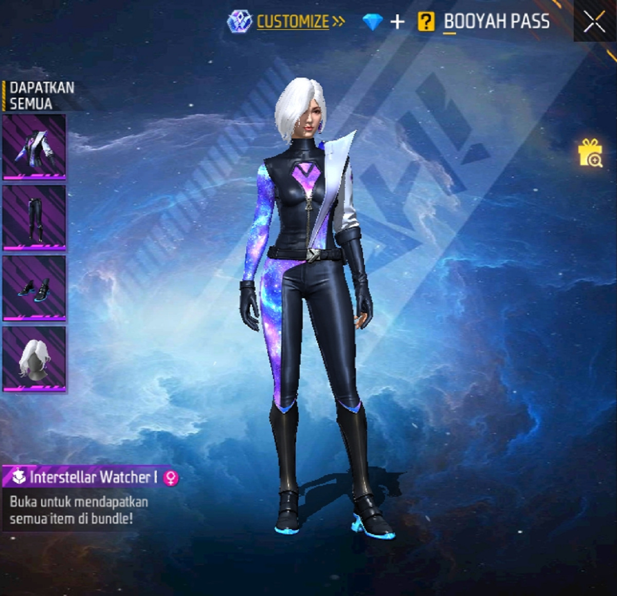 Tips Mendapatkan Bundle Ff Interstellar Watcher Dafunda