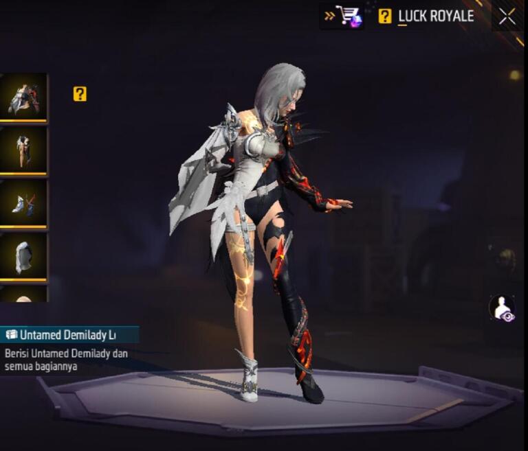 Bundle FF Untamed Demilady | Garena