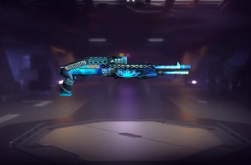 Free Fire SPAS12 Arctic Blue | Garena