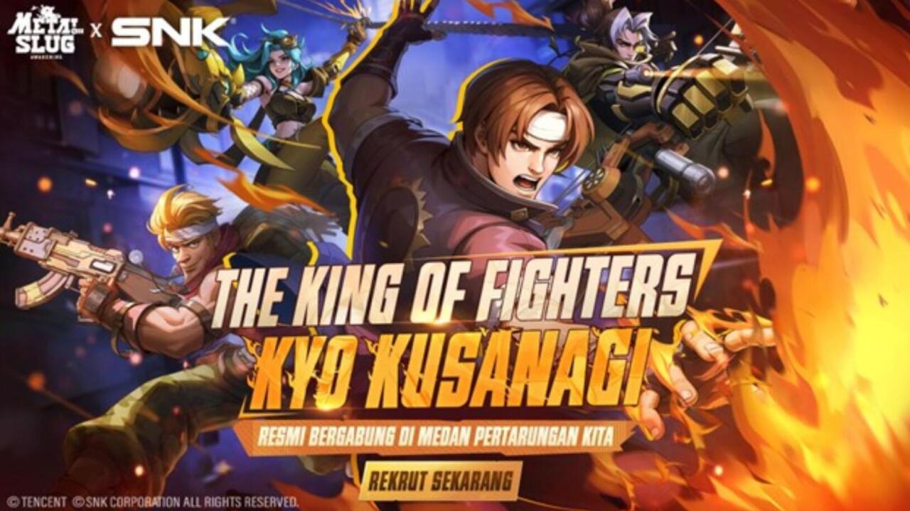 Metal Slug: Awakening Hadirkan Karakter Kyo Kusanagi