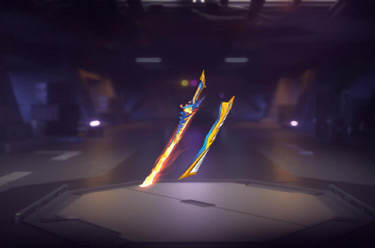 Free Fire Katana Frostfire Echo