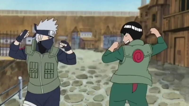 Naruto Kakashi & Gai