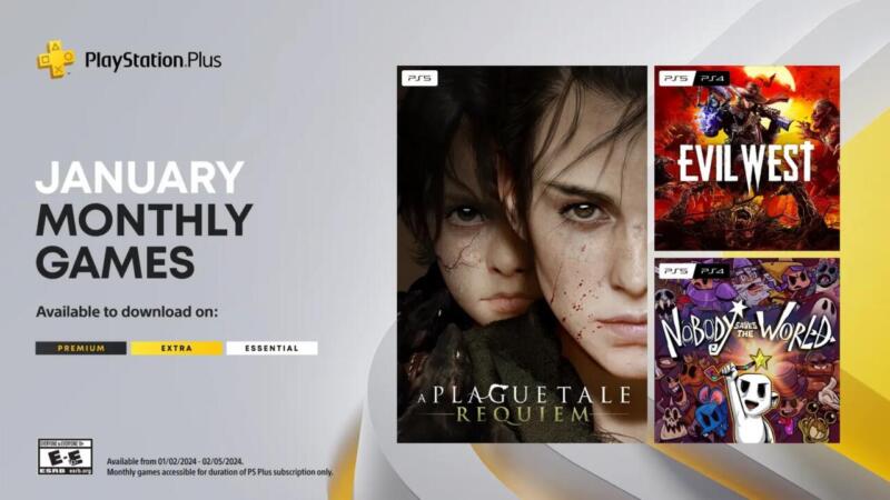 Playstation Plus Essential Januari 2024