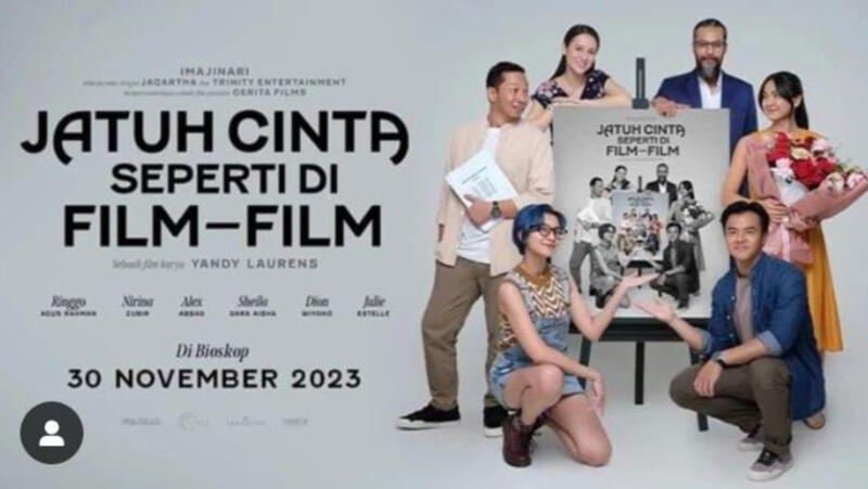 Sinopsis film Jatuh Cinta Seperti Di Film-Film