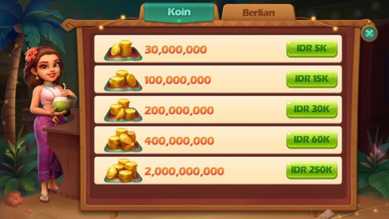 Top Up Higgs Domino Pulsa M3 2