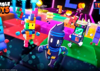 Stumble Guys x Tetris