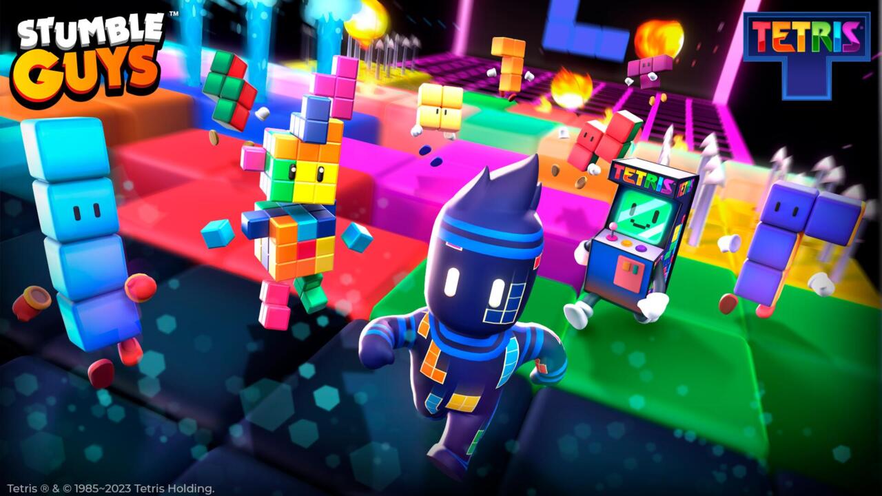 Stumble Guys Tambahkan Map Tetris Hasil Kolaborasi