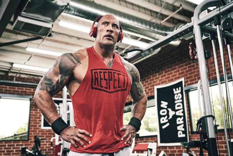 Dwayne Johnson/Men's Health