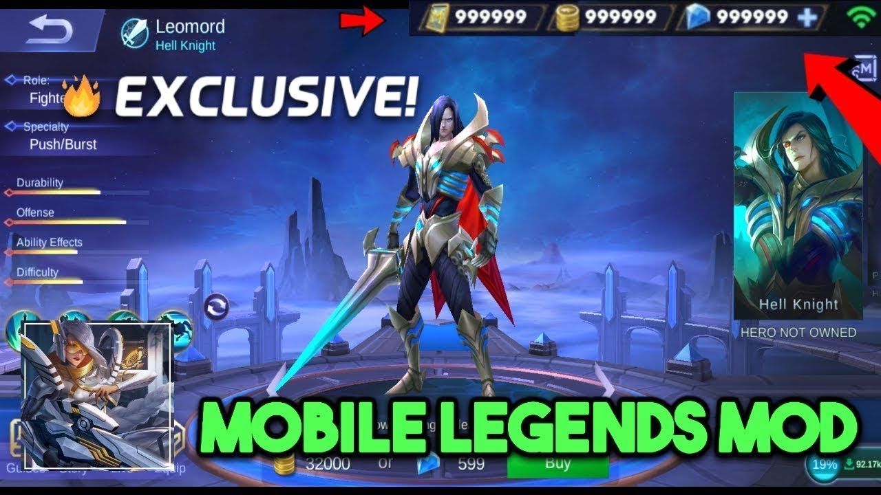 Mobile Legends Mod APK 1.8.47.9191 (Unlimited Diamond/Unlock All Skin