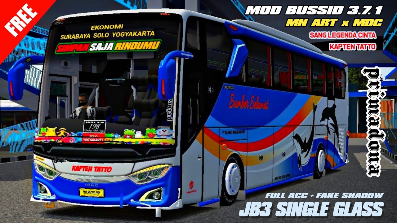 15+ Bussid SR3 Single Glass Terbaru 2026